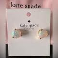 Kate Spade Jewelry | Kate Spade Stud Opal | Color: Gold/White | Size: Os