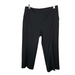 J. Crew Pants & Jumpsuits | J Crew Womens Sz 4 Crop Dress Career Pants Black Stretch Lined Wool Blend Work | Color: Black | Size: 4