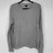 J. Crew Sweaters | J Crew Mens Small Pullover Crewneck Sweater Gray Cotton Preppy Casual Business | Color: Gray | Size: S