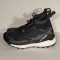 Adidas Shoes | Adidas Terrex Free Hiker Us Men Sz 8 Black White Gray Outdoor Stretch Knit Boost | Color: Black/Gray | Size: 8