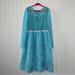 Disney Costumes | Disney Frozen Elsa Dress Size 7- Costume | Color: Blue | Size: 7