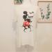 Disney Tops | Disney Mickey Mouse T-Shirt Xxl White Muted Watercolor | Color: Red/White | Size: Xxl