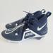 Nike Shoes | New Nike Alpha Menace Pro 3 Football Cleats Ct6649-400 Size 13 Navy Blue | Color: Blue | Size: 13