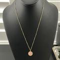 Madewell Jewelry | (29)Madewell Nwot Pendant Necklace | Color: Gold/Orange | Size: Os