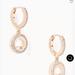 Kate Spade Jewelry | Kate Spade “Spot The Spade Pave Huggies Earrings | Color: Gold | Size: Os