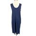 Madewell Dresses | Madewell Sleeveless Midi Denim Colored Dress Blue Size Medium | Color: Blue | Size: M