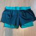 Nike Shorts | Nike Dri-Fit 2 Layer Workout Athletic Running Shorts Mesh | Color: Blue/Green | Size: S