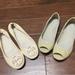 Tory Burch Shoes | Excellent Deal! Bundle Of Two Pairs Of Barely Worn Tory Burch Flats. | Color: Gray/White | Size: 8