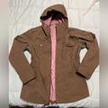 The North Face Jackets & Coats | Girls North Face Jacket | Color: Green/Pink | Size: Lg