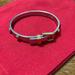 Michael Kors Jewelry | Michael Kors Astor Two Tone Buckle Bangle Bracelet | Color: Gold/Silver | Size: Os