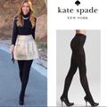 Kate Spade Accessories | Kate Spade Black Tights M / L | Color: Black | Size: M / L