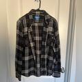 Adidas Shirts | Adidas Black/Gray/White Flannel Size Small | Color: Black/Gray | Size: S