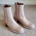 Free People Shoes | Free People Essential Chelsea Boots In Natural Cream Ankle Boots Size 38 Euc | Color: Cream | Size: 8