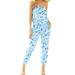 Lilly Pulitzer Pants & Jumpsuits | Lilly Pulitzer Emiko Strapless Jumpsuit In Lilly’s Lilac Nice Ink - Size Medium | Color: Blue/Pink | Size: M
