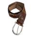 Michael Kors Accessories | Michael Kors Genuine Leather Studded Belt | Color: Brown | Size: Small