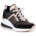 Michael Kors Shoes | Micheal Kors Women's Georgie Trainer Black Rose | Color: Black/Pink | Size: 7.5
