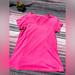 Columbia Tops | Free ! With A Bundle. Columbia. Pink V Neck T Shirt | Color: Pink | Size: M