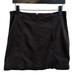Free People Skirts | Free People Stretch Modern Femme Washed Black Denim Mini Skirt Sz 10 | Color: Black | Size: 10