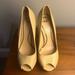 Gucci Shoes | Gucci Platform Pumps Sz 7. Very Versatile Beige/Natural Color. Great Condition | Color: Cream | Size: 7