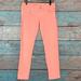 Lilly Pulitzer Jeans | Lilly Pulitzer Ankle Jeans 2 Worth Skinny Mini Pink Double Button Logo Stretch | Color: Pink | Size: 2