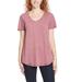 Jessica Simpson Tops | Nwot Jessica Simpson Women's Flutter Sleeve V-Neck Tee Pink Size M $60 1hl119 | Color: Pink | Size: M