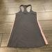 Lululemon Athletica Tops | Lululemon Cool Racerback Tank In Gray And Pink | Color: Gray/Pink | Size: 6