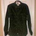 American Eagle Outfitters Shirts | American Eagle Mens Green Corduroy Button Down Flannel/Jacket | Color: Green | Size: M