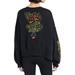 Nike Tops | Guc Nike Smiley Women's Size S Small Crew Neck Black Sweatshirt Dq3543-010 | Color: Black | Size: S