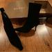 Gucci Shoes | Gucci Booties - New With Box - Size 38.5 - Black Suede | Color: Black | Size: 8.5