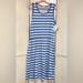 Lularoe Dresses | New Xl Lularoe Summer Dress | Color: Blue/White | Size: Xl