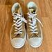 Converse Shoes | Converse Chuck Taylor All Star Hi Top Sneakers Gold Mesh Lunarlon Women's Us 7 | Color: Gold | Size: 7