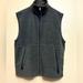 Columbia Jackets & Coats | Columbia Black Flattop Ridge Fleece Vest Mens Medium Zip Up Classic Fit | Color: Black | Size: M