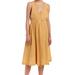 Free People Dresses | Free People Midi Dress Size M | Color: Gold/Yellow | Size: M