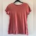 Athleta Tops | Athleta Women Rust Color T Shirt Lightweight Size Medium | Color: Orange | Size: M