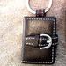 Coach Accessories | Coach Mini Picture Frame/Holder - Black Keychain Purse Fob | Color: Black/Silver | Size: Os