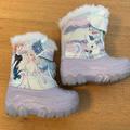 Disney Shoes | Disney Frozen Toddler Winter Snow Boots | Color: White | Size: 5bb