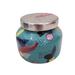 Anthropologie Accents | Capri Blue Coconut Santal Candle In Ceramic Pop Art Jar Anthropologie 8 Oz New | Color: Blue/Yellow | Size: Os