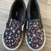 Vans Shoes | Floral Kids Vans | Color: Black/Purple | Size: 9g