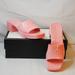 Gucci Shoes | Gucci Wild Rose Embossed Rubber Slide Size 37 Nib | Color: Pink | Size: 7