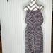 Athleta Dresses | Athleta“Island Life” Maxi Dress Size Small | Color: Blue/Red | Size: S