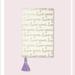 Kate Spade Office | Kate Spade Graphic Wedding ( Love ) Bridal Journal With Tassel Bookmark. | Color: Cream/Gold | Size: Os