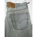 Levi's Jeans | Levis 550 Mens Vintage Jeans Made In Usa Destroyed Faded Relaxed Fit 40x30 | Color: Blue | Size: 40