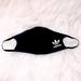 Adidas Accessories | 10/$45nwot Adidas Black Face Mask | Color: Black/White | Size: Os