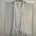 American Eagle Outfitters Dresses | American Eagle Slip Dress One Size Nwot White High Lo Hem Scoop Neck | Color: White | Size: M