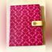 Coach Accessories | Coach Pink Signature Turnlock Ipad Tech Tablet Case / Cover | Color: Pink/Tan | Size: Os