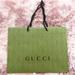 Gucci Party Supplies | Gucci Large Paper Shopping Bag | Color: Green | Size: Os
