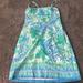 Lilly Pulitzer Dresses | Lily Pultizer Blue And Green Dress Size 0 | Color: Blue/Green | Size: 0