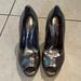 Michael Kors Shoes | Michael Kors Silver Heels | Color: Silver | Size: 7.5