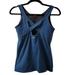 Athleta Tops | Athleta Blue Scoop Neck Crisscross Strappy Back Exercise Tank Size Small 1058 | Color: Blue | Size: S