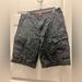 Levi's Shorts | Levi's Black Xx Cargo Floral Pattern Cotton Blend Shorts Mens Size 34 | Color: Black/Gray | Size: 34